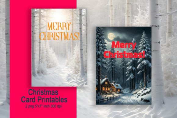Christmas Card Merry Christmas: Illustrations Review