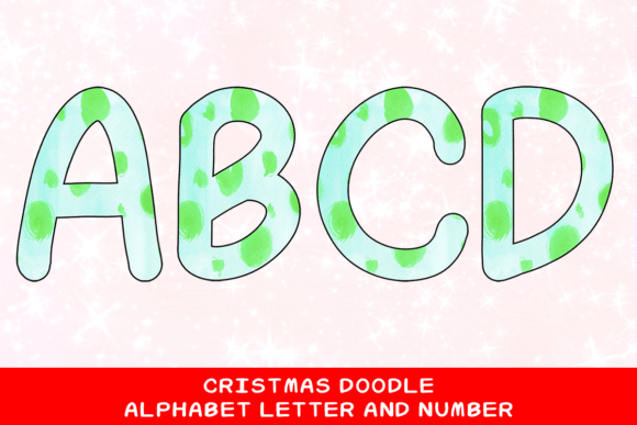 Christmas Doodle Alphabet Letter 71 Review: Festive Illustrations