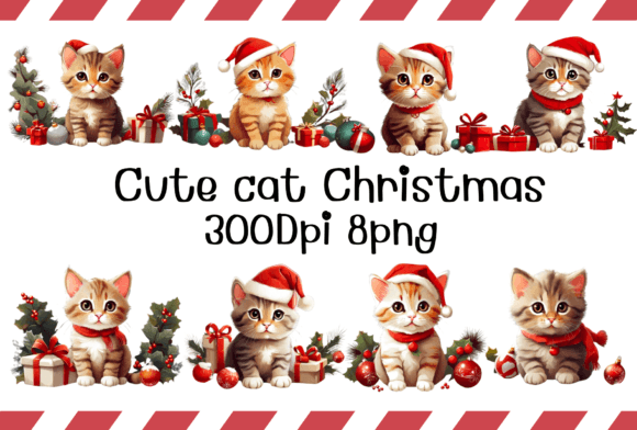 Cute Cat Christmas Illustrations: A Brand Review