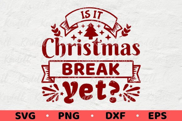 Is It Christmas Break Yet? Winter Holiday Illustrations