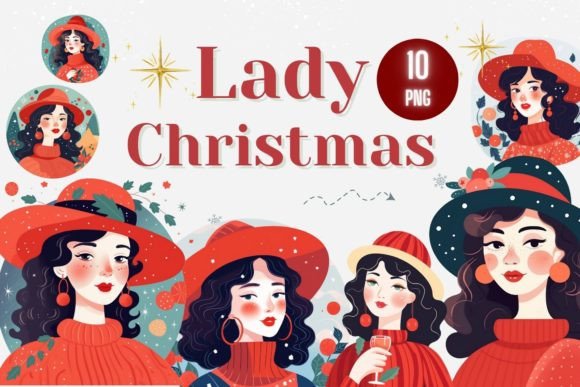 Lady in Christmas Time PNG: A Seller’s Review