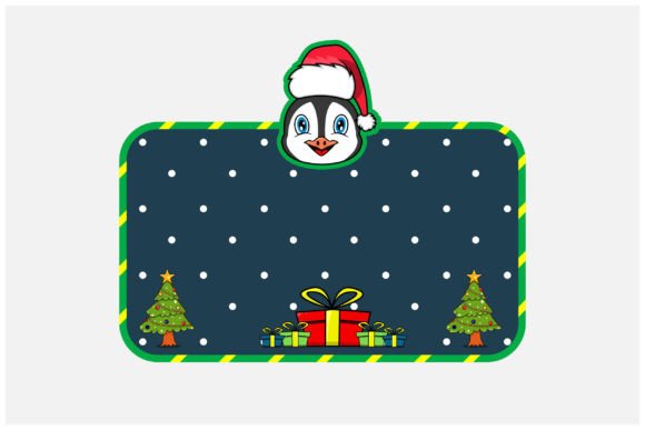 Review: Christmas Blank Card with Penguin Head Illustrations