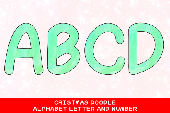 Review: Christmas Doodle Alphabet Letter 42