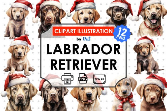 Review: Christmas Labrador Clipart Sublimation for Embroidery