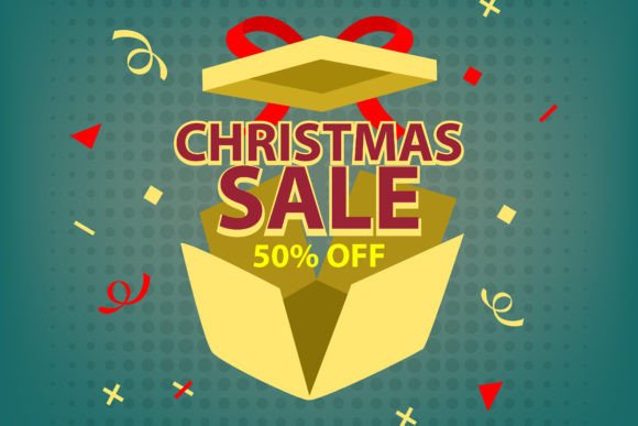 Review: Christmas Sale Banner Vector Art & Illustrations