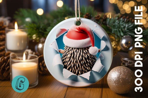 Reviewing 3D Hedgehog Ornament Back 19 Illustrations
