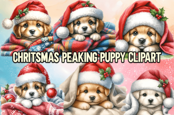 Reviewing the Christmas Peaking Puppy Clipart