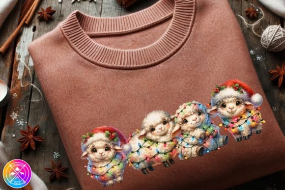 Sheep Christmas Illustrations Review